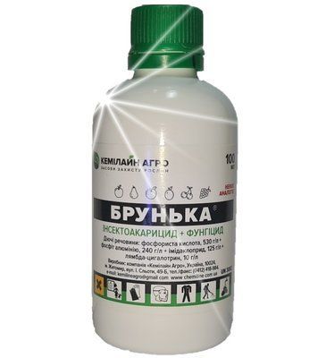 Инсектоакарицид Брунька (Упаковка 0,1л) 49 фото